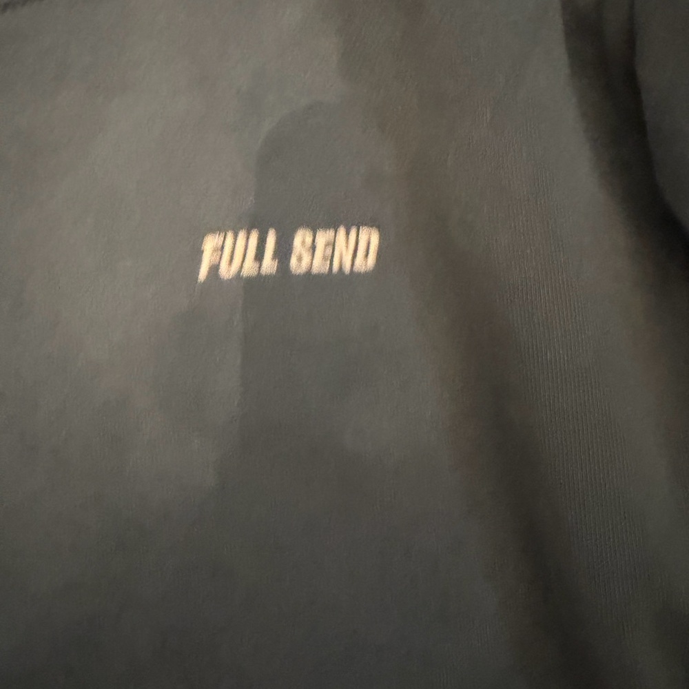 WOMENS FULL SEND BLUE SWEATSHIRT NEW WITH TAGS FLEECE LINED SZ MEDIUM - Picture 3 of 6